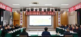 众赢国际股份党委书记、董事长乔胜俊率队到磷化工基地调研